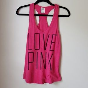 Pink vs tank top